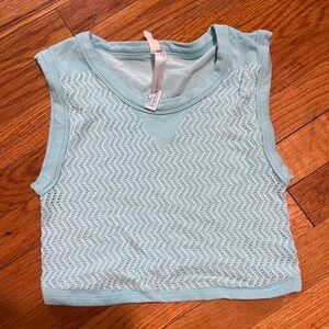 FP Movement by Free People Light Blue Tank Top